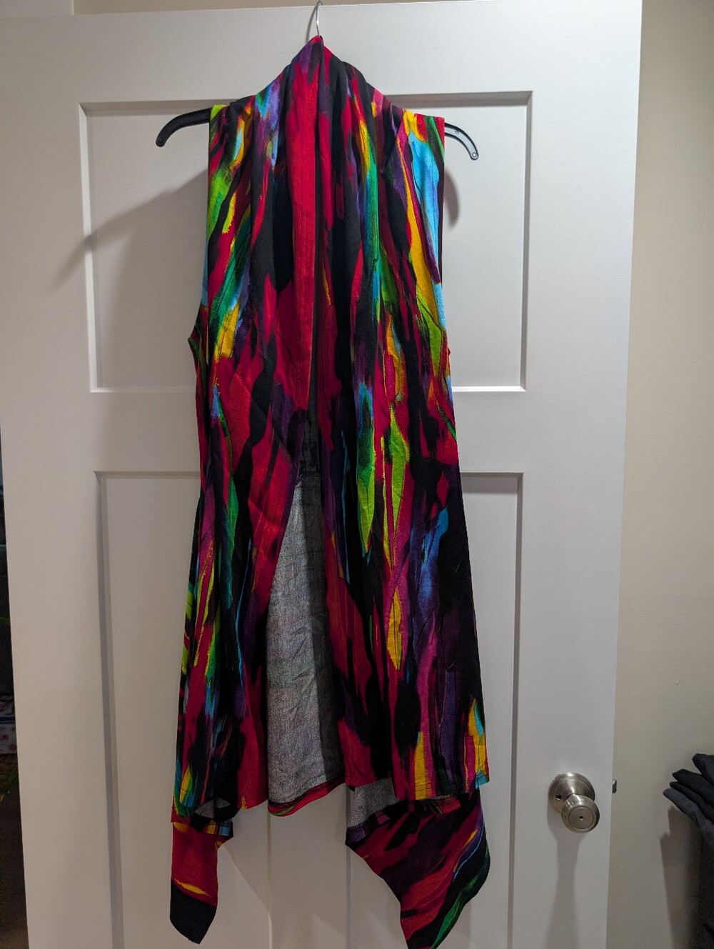"Paintbrush" Long Flowing Shawl/Pashmina